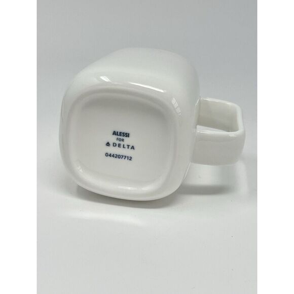 Alessi for Delta Airlines First Class Creamer with Lid Mini Teapot White - Picture 7 of 7